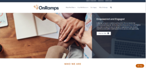 Onramps website screenshot