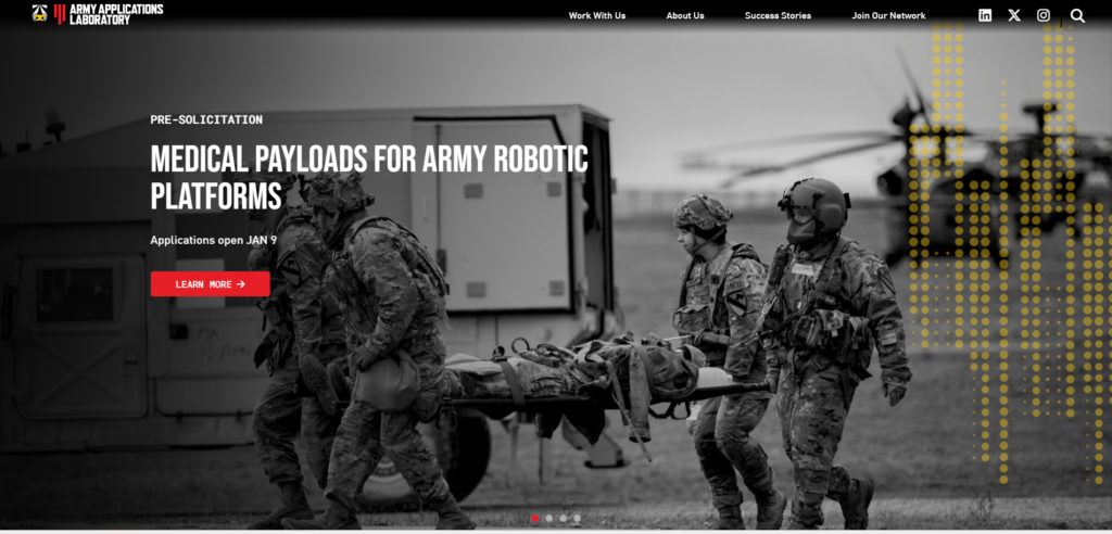 AAL website screenshot